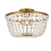 Elegant Lighting Three Light Flush Mount