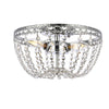 Elegant Lighting Three Light Flush Mount