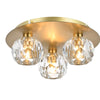Elegant Lighting Three Light Flush Mount