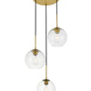 Elegant Lighting Three Light Pendant
