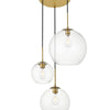 Elegant Lighting Three Light Pendant