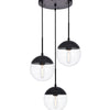 Elegant Lighting Three Light Pendant