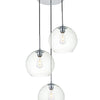 Elegant Lighting Three Light Pendant