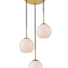 Elegant Lighting Three Light Pendant