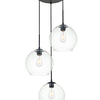 Elegant Lighting Three Light Pendant