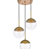 Elegant Lighting Three Light Pendant