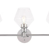 Elegant Lighting Three Light Wall Sconce