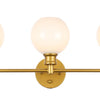 Elegant Lighting Three Light Wall Sconce