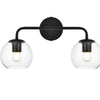 Elegant Lighting Two Light Bath Sconce