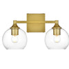 Elegant Lighting Two Light Bath Sconce