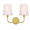 Elegant Lighting Two Light Bath Sconce