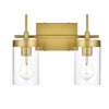 Elegant Lighting Two Light Bath Sconce