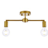 Elegant Lighting Two Light Flush Mount