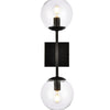 Elegant Lighting Two Light Wall Sconce