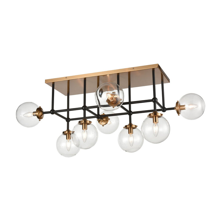 ELK Home Eight Light Semi Flush Mount