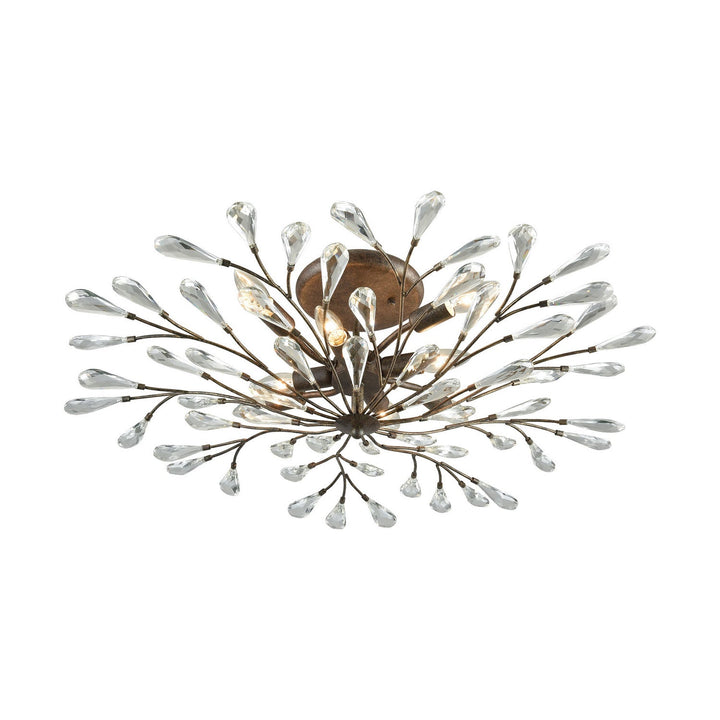 ELK Home Eight Light Semi Flush Mount