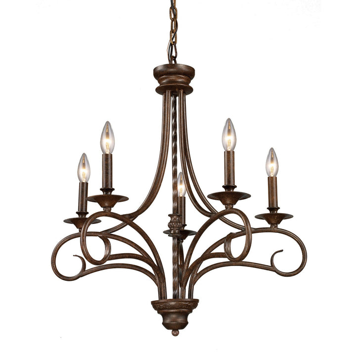 ELK Home Five Light Chandelier