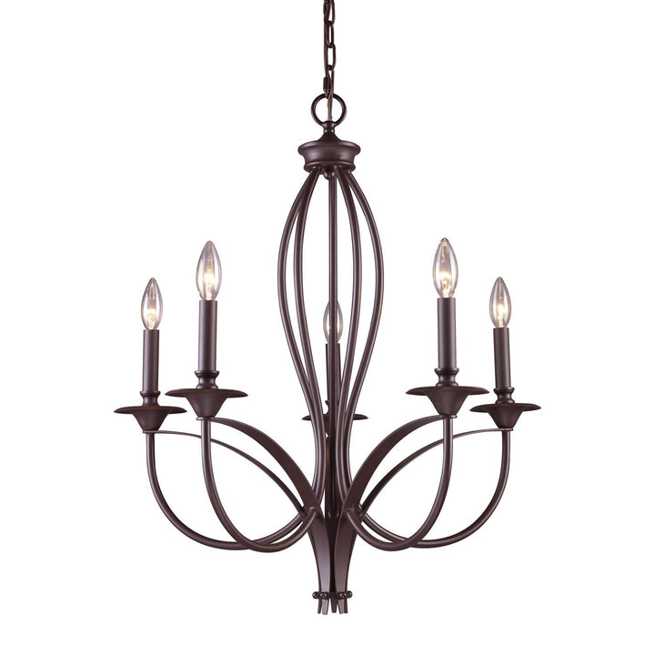 ELK Home Five Light Chandelier