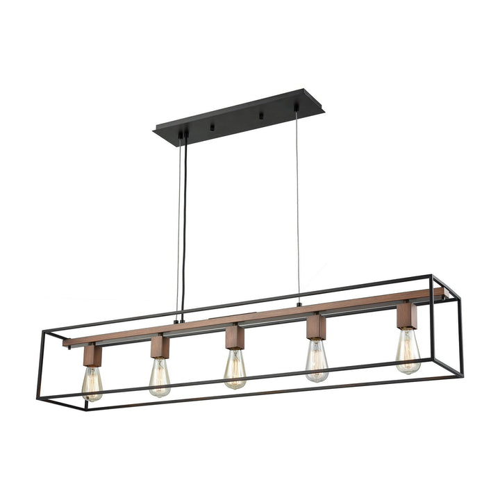 ELK Home Five Light Linear Chandelier