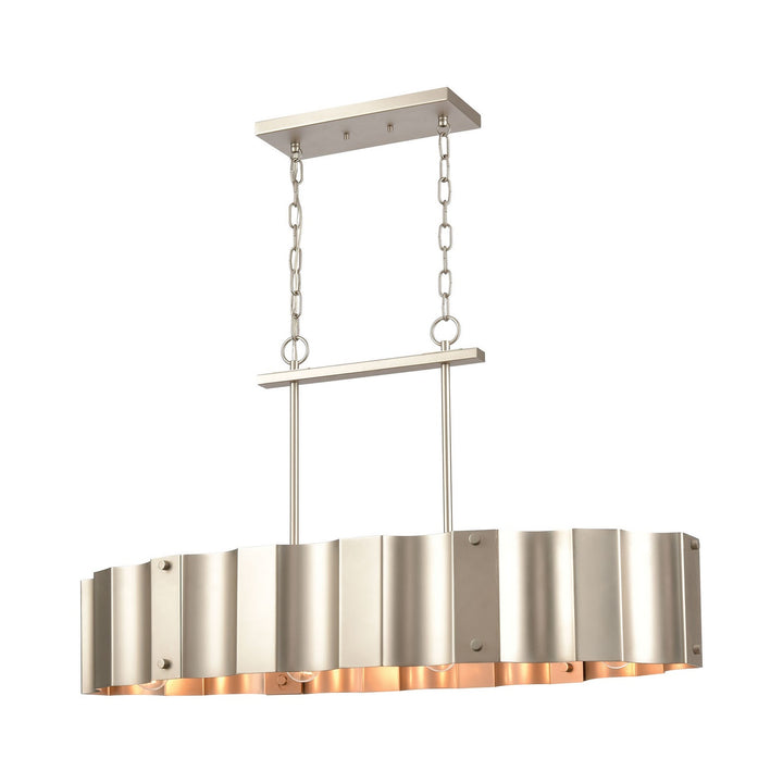 ELK Home Four Light Linear Chandelier