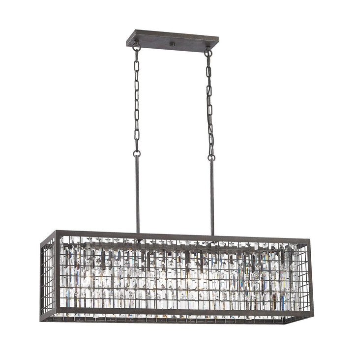 ELK Home Four Light Linear Chandelier