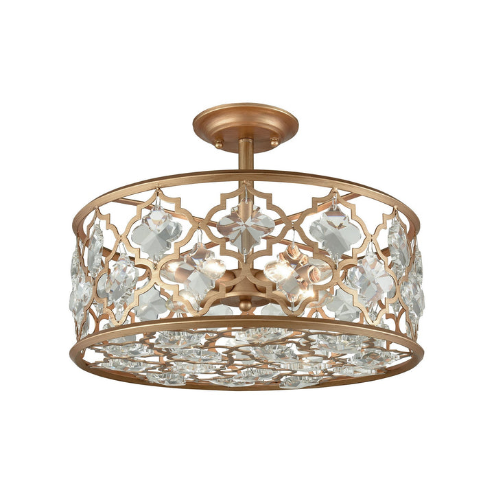 ELK Home Four Light Semi Flush Mount