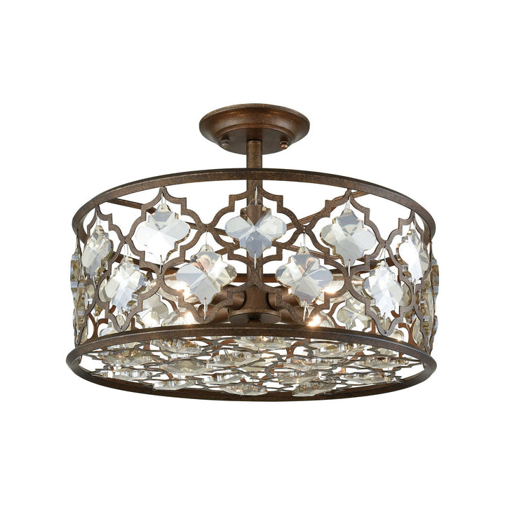 ELK Home Four Light Semi Flush Mount