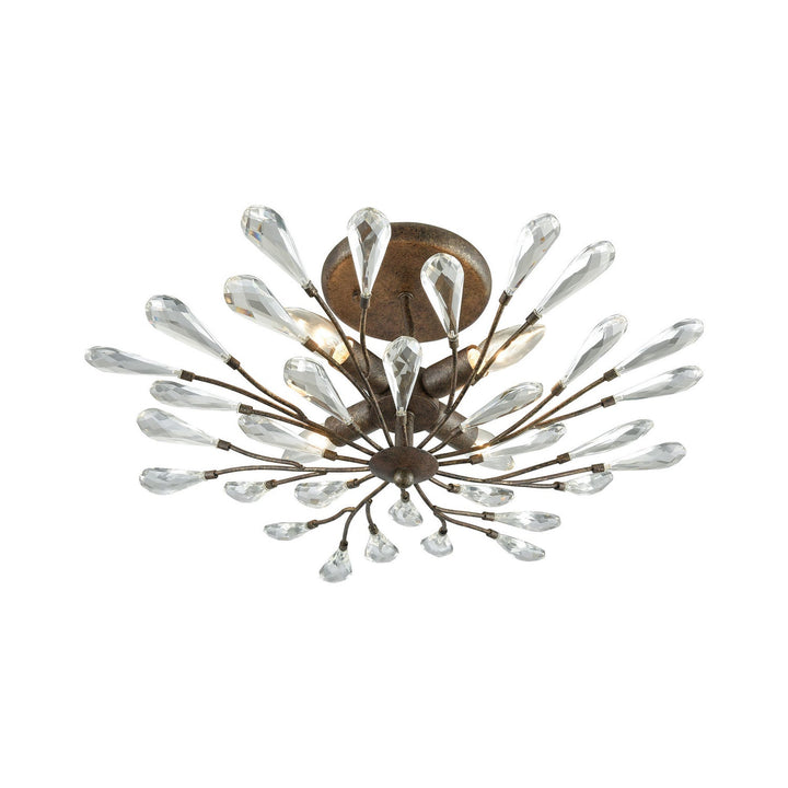 ELK Home Four Light Semi Flush Mount