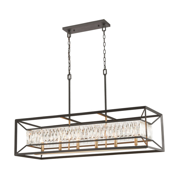 ELK Home Six Light Linear Chandelier