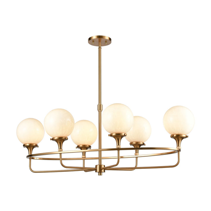 ELK Home Six Light Linear Chandelier