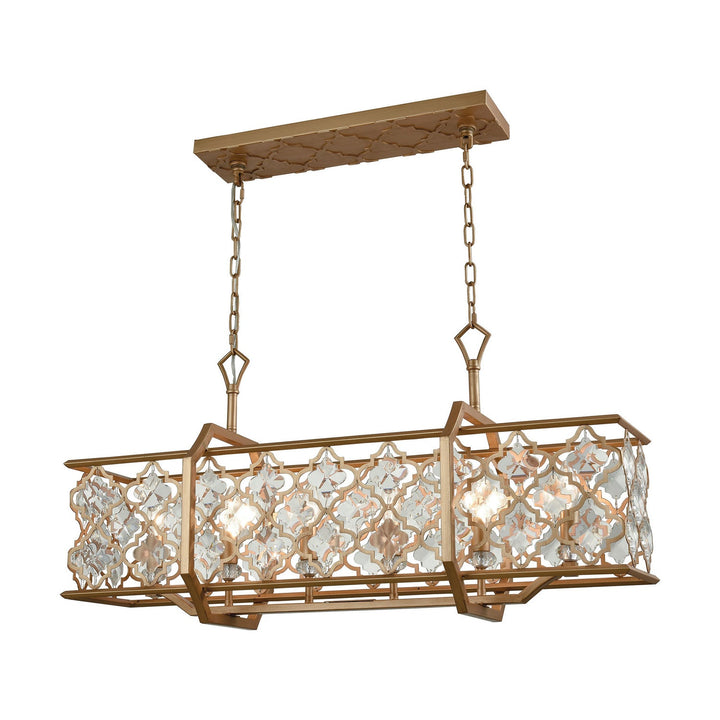 ELK Home Six Light Linear Chandelier