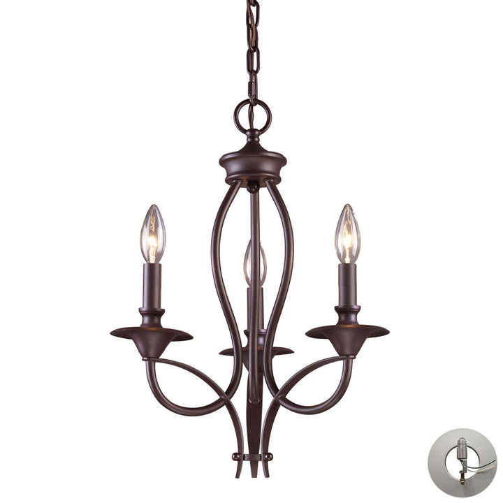 ELK Home Three Light Chandelier