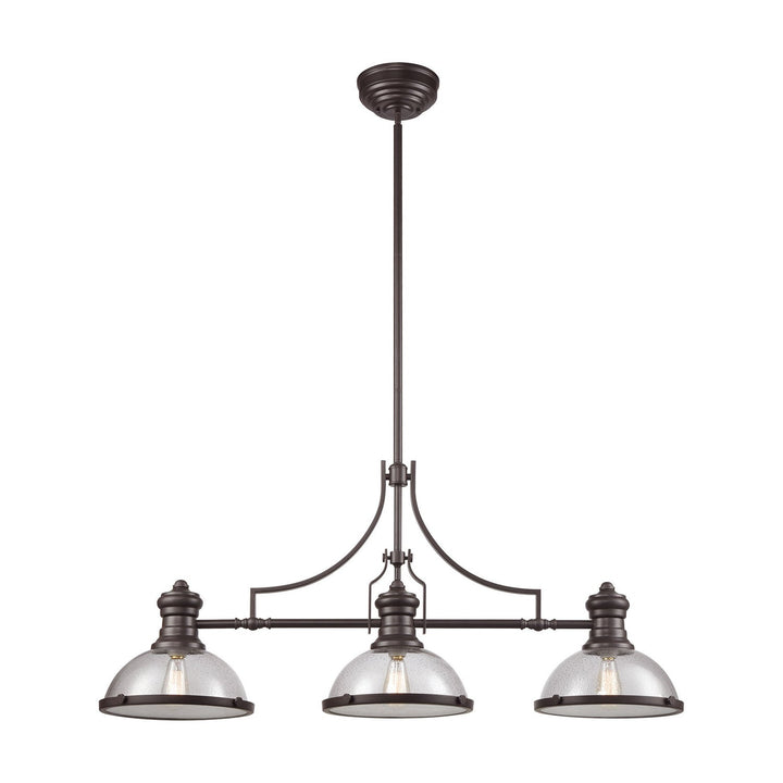 ELK Home Three Light Linear Chandelier