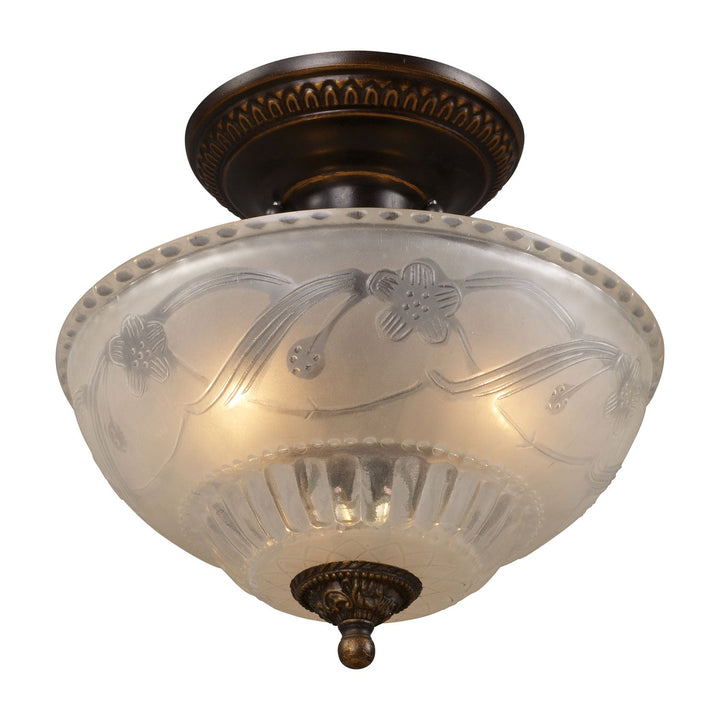 ELK Home Three Light Semi Flush Mount