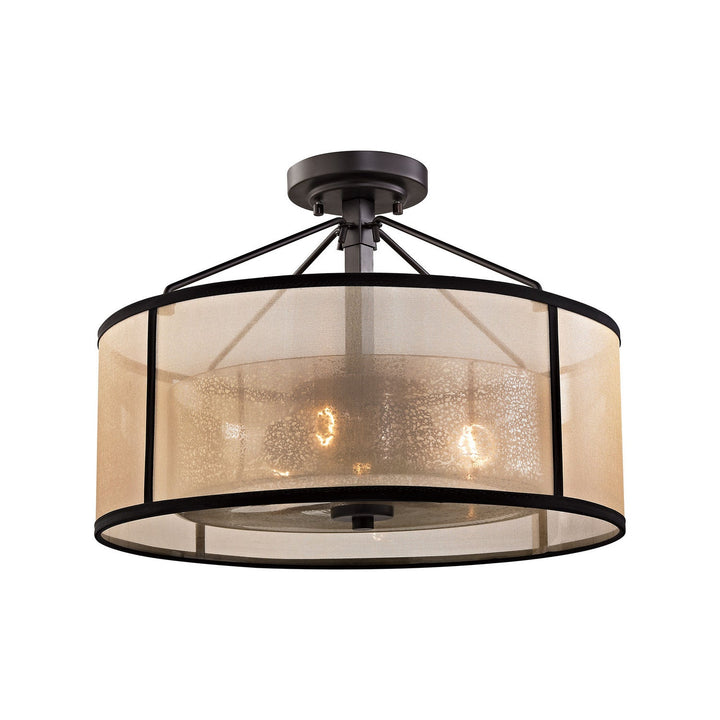 ELK Home Three Light Semi Flush Mount