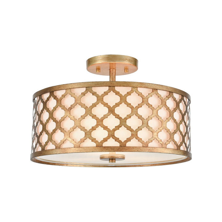 ELK Home Three Light Semi Flush Mount