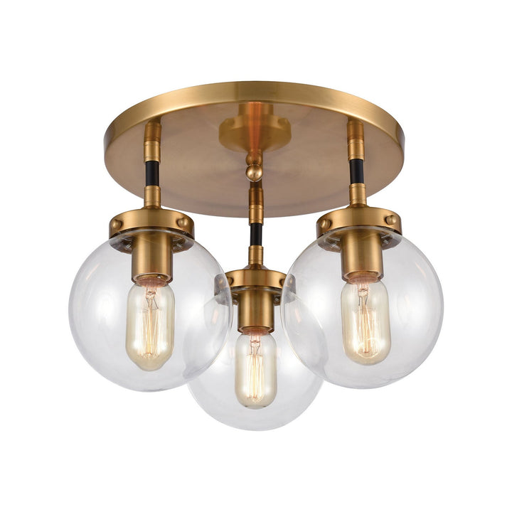 ELK Home Three Light Semi Flush Mount