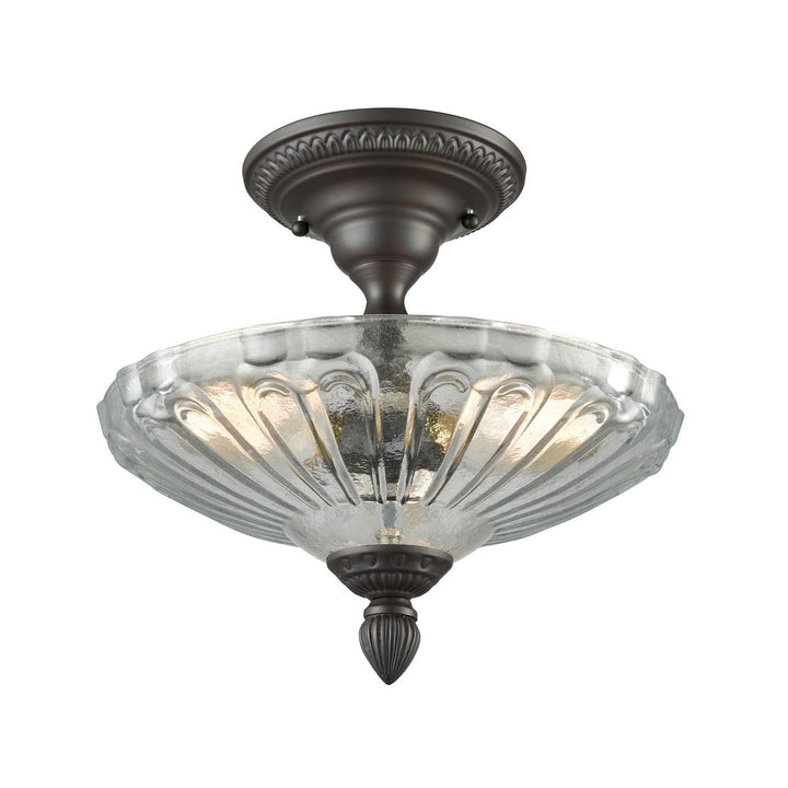 ELK Home Three Light Semi Flush Mount