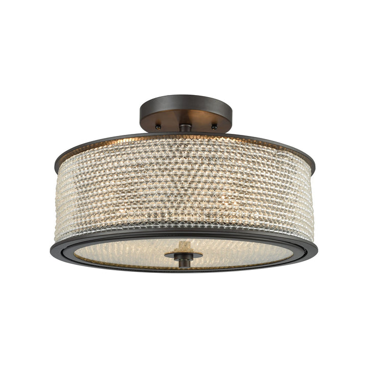 ELK Home Three Light Semi Flush Mount