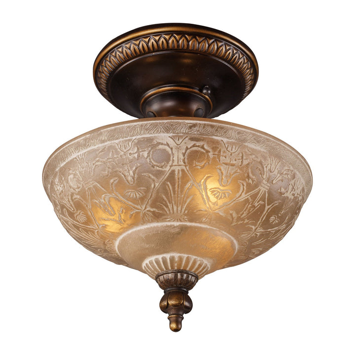 ELK Home Three Light Semi Flush Mount