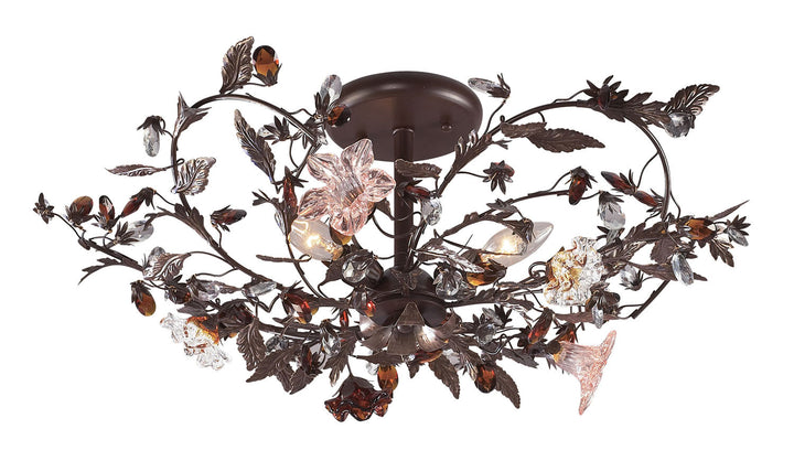 ELK Home Three Light Semi Flush Mount