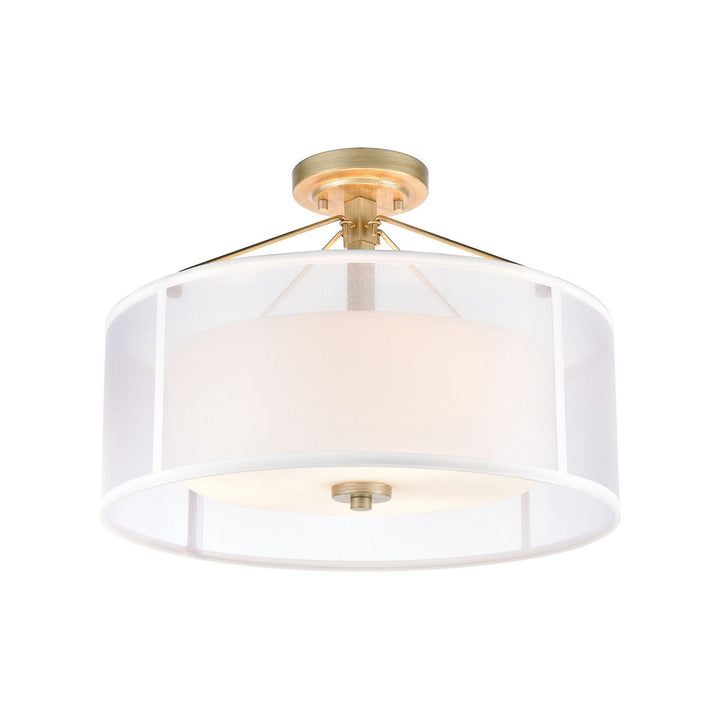 ELK Home Three Light Semi Flush Mount