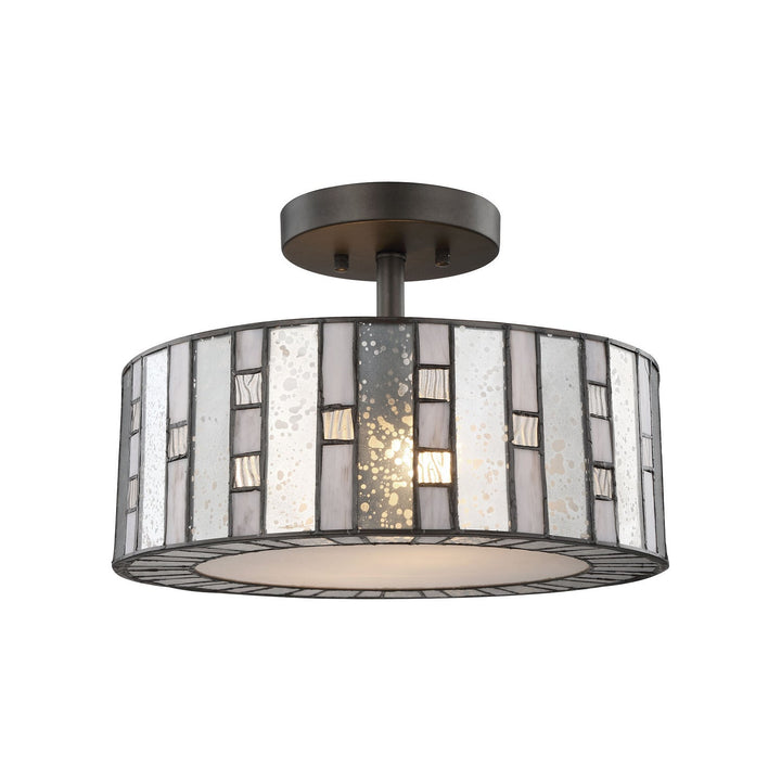 ELK Home Two Light Semi Flush Mount