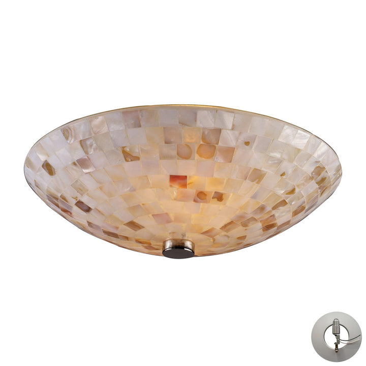 ELK Home Two Light Semi Flush Mount