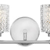 Elle LED Bath in Chrome