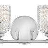 Elle LED Bath in Chrome