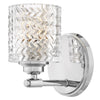 Elle LED Bath Sconce in Chrome