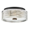 Elle LED Flush Mount in Black