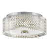 Elle LED Flush Mount in Chrome