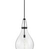Eloise LED Pendant in Black